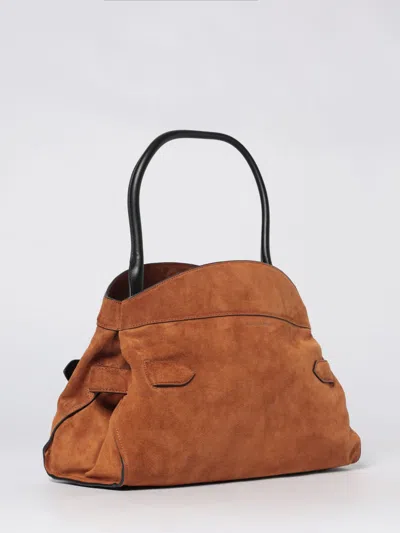 Marc Jacobs The Suede Dakota Satchel Bag In Yellow