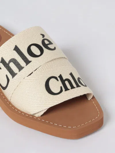 Chloé Burberry Multicolor Suede And Leather Sneakers In White