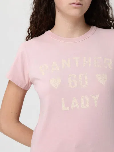 Valentino Garavani Printed Cotton T-shirt Clothing In Pink