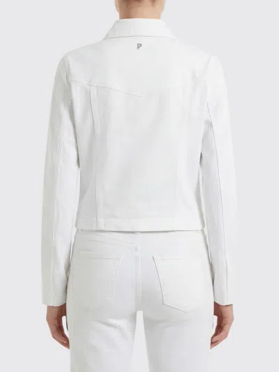 Dondup Collared Button Jacket In White
