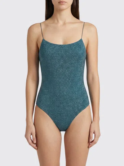 Oseree Spaghetti-strap Swimsuit In Blue