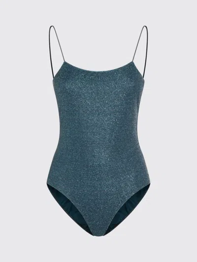 Oseree Spaghetti-strap Swimsuit In Blue