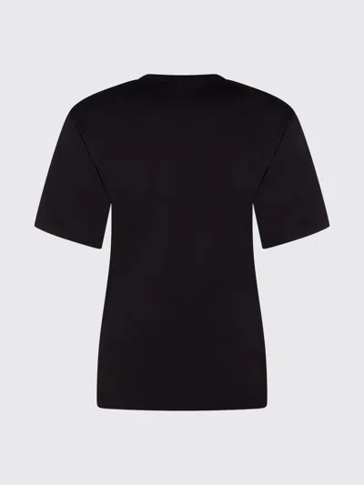 Lemaire Basic Crewneck T-shirt In Blue