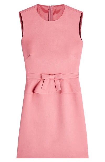Red Valentino Shift Dress With Cotton In Pink