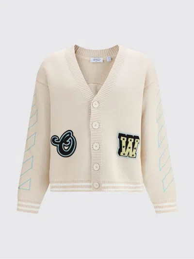 毛衣 OFF-WHITE 男士 颜色 奶油黄