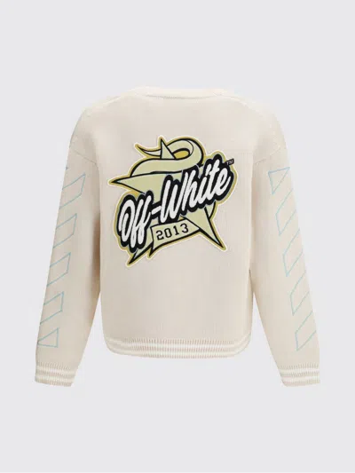 毛衣 OFF-WHITE 男士 颜色 奶油黄