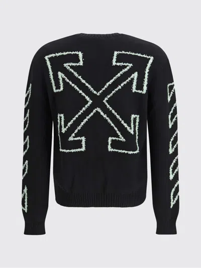 Off-white Sweater Men In Black