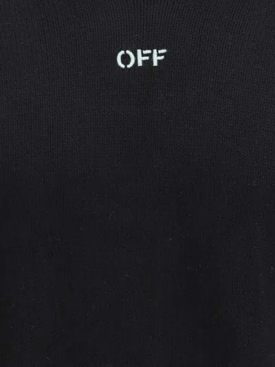 Off-white Sweater Men In Black