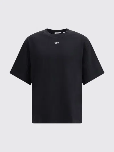 Off-white T-shirt Men  In Black