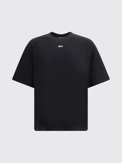Off-white T-shirt Men  In Black