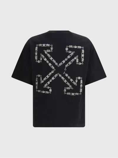 Off-white T-shirt Men  In Black