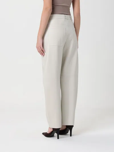 Max Mara Pants Woman  In White
