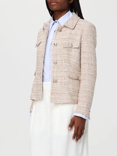 Tagliatore India Button Pocket Jacket In Neutral