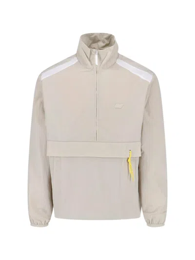 Autry Zip Jacket In Neutral
