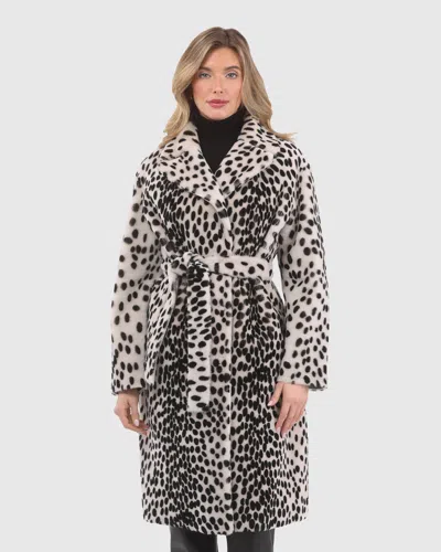 Gorski Reversible Select Shearling Lamb Short Coat In Multi