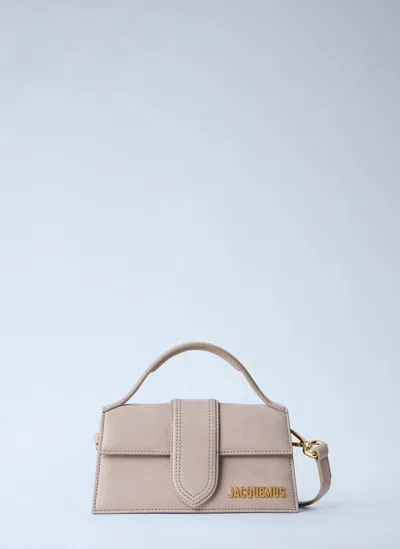 Jacquemus Mini Handbag With Padded Handle And Magnetic Closure In Neutral