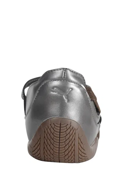 Puma Speedcat Ballet Lux Leather Sneakers In Brown