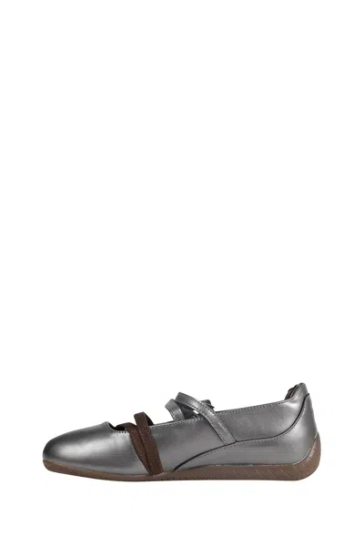 Puma Speedcat Ballet Lux Leather Sneakers In Brown