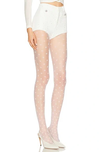 Alessandra Rich Mini Short In Pattern