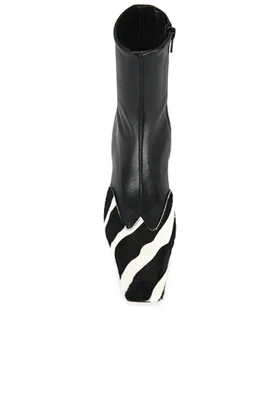 Khaite Nevada Ankle Stretch Boot In Black
