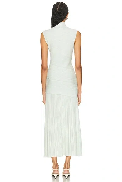 Proenza Schouler Federica Layered Ribbed-knit Midi Dress In White