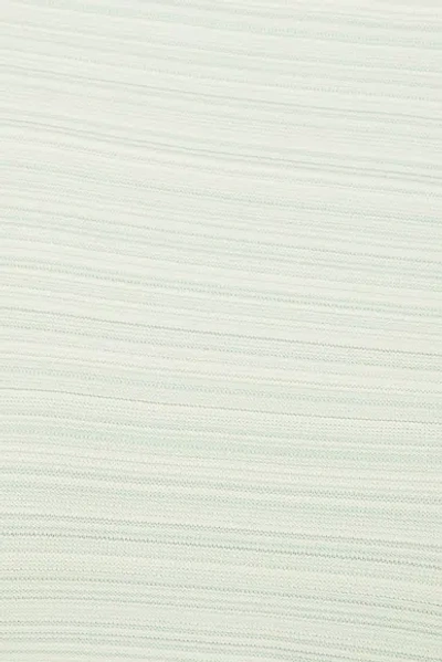 Proenza Schouler Federica Layered Ribbed-knit Midi Dress In White