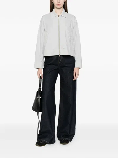 Herno Zip-up Jacket In Gray