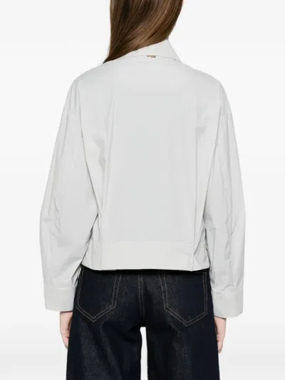 Herno Zip-up Jacket In Gray