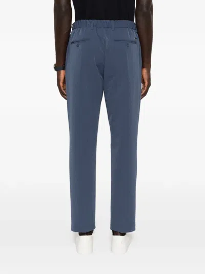 Herno Elasticated Trousers In Blue