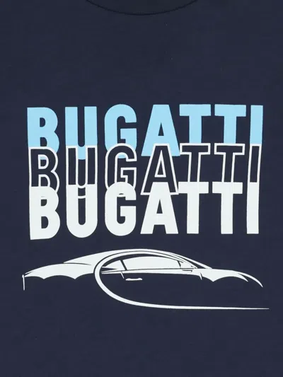 Bugatti Graphic T-shirt In Blue
