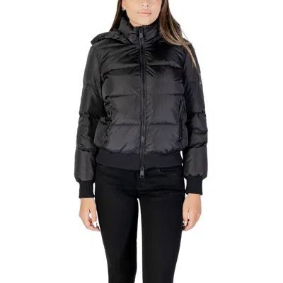 Armani Exchange Black Polyamide Shell Jacket In Black