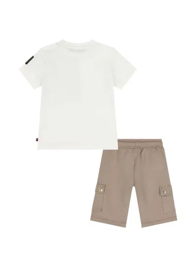 Aigner Cargo-pocket Short Set In Multi