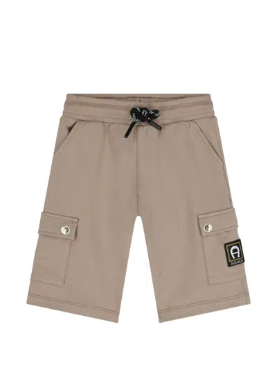 Aigner Cargo-pocket Short Set In Multi