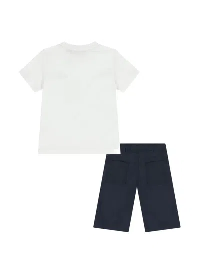 Aigner Logo-print Short Set In Multi