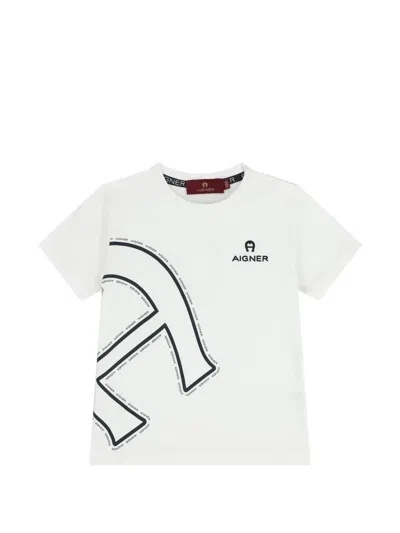 Aigner Logo-print Short Set In Multi