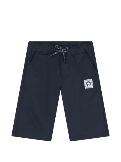 Aigner Logo-print Short Set In Multi