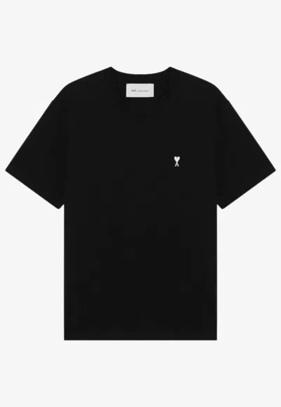 Ami Alexandre Mattiussi Ami Paris Men Ami De Coeur T-shirt In Organic Cotton Jersey In Multi