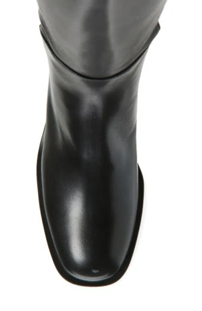 Stuart Weitzman Effortless Stretch Back Boot In Black