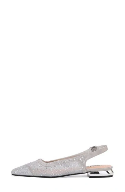 Lady Couture Kar Embellished Slingback Flat In Multi
