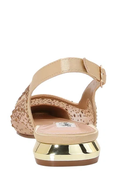 Lady Couture Kar Embellished Slingback Flat In Multi