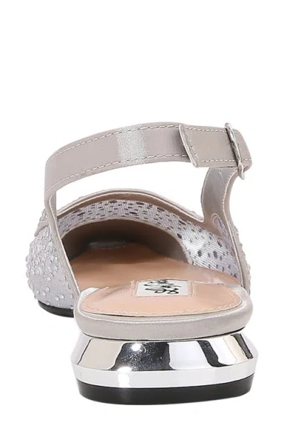 Lady Couture Kar Embellished Slingback Flat In Multi
