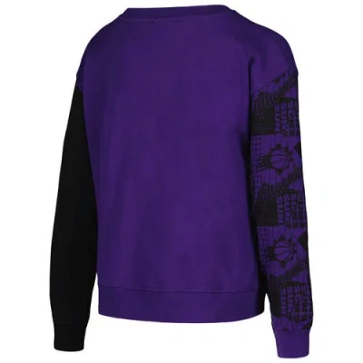 Outerstuff Girls Youth Purple Phoenix Suns Trifecta Pullover Sweatshirt In Multi