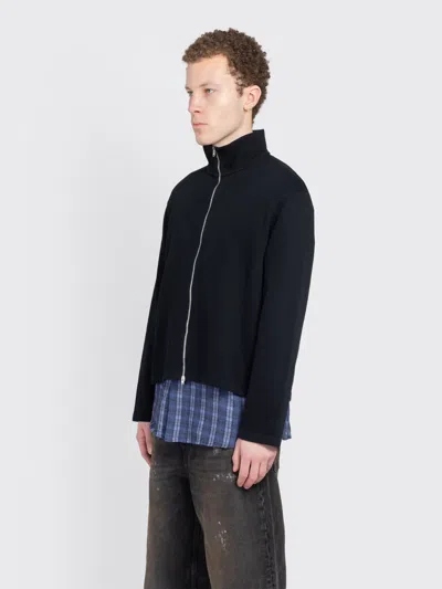 Our Legacy Black Polyamide Shell Jacket In Black