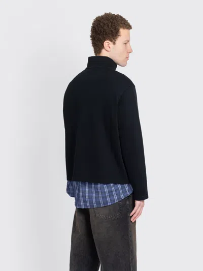 Our Legacy Black Polyamide Shell Jacket In Black