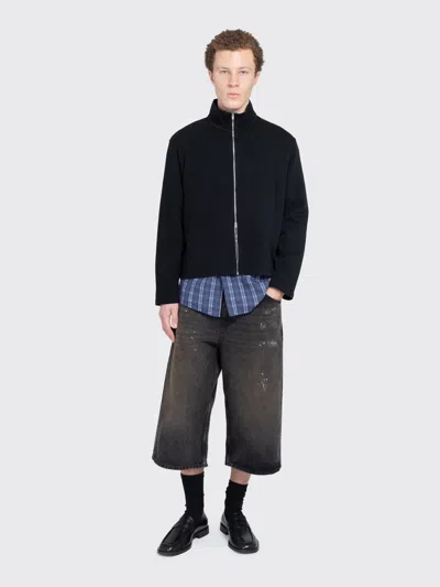 Our Legacy Black Polyamide Shell Jacket In Black