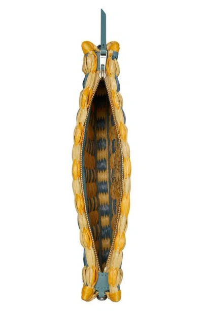 Tory Burch Ella Hand-crocheted Pouch In Multi