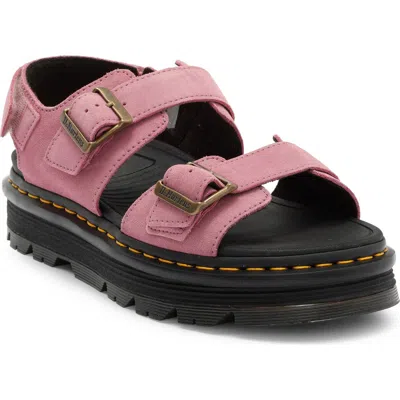 Dr. Martens Woman Sandals Antique Rose Size 6 Leather In Pink