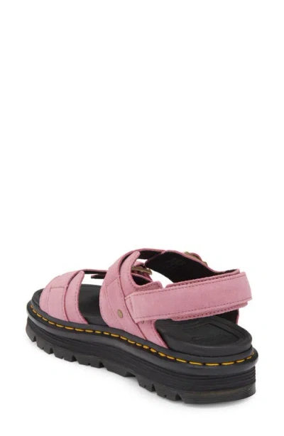 Dr. Martens Woman Sandals Antique Rose Size 6 Leather In Pink