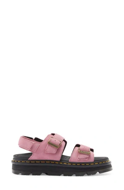 Dr. Martens Woman Sandals Antique Rose Size 6 Leather In Pink
