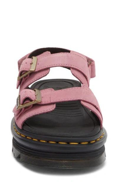 Dr. Martens Woman Sandals Antique Rose Size 6 Leather In Pink